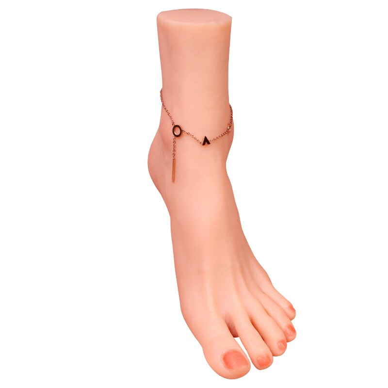 久爱 脚模男用自慰性玩具芊芊玉足逼真柔软肌肤纹理女性1:1脚模 成人