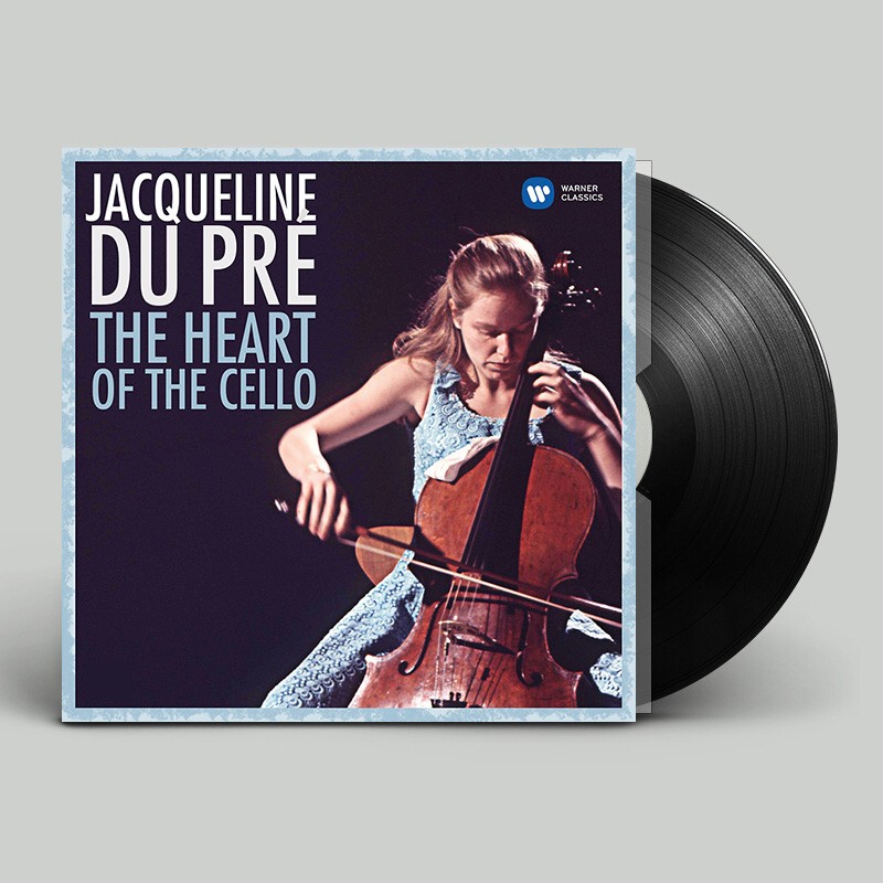 杜普蕾 挚爱大提琴 lp黑胶唱片 12寸33转