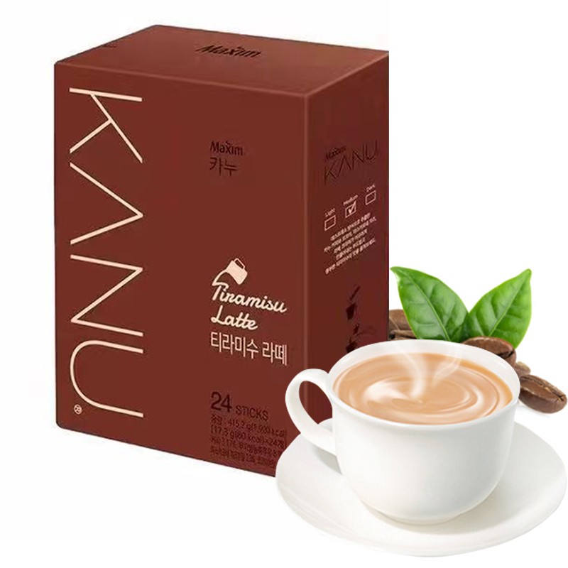 麦馨(maxim) 韩国进口麦馨卡奴速溶拿铁咖啡粉冲饮品固体饮料 提拉米
