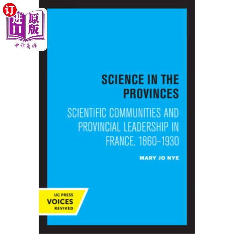 science in the provinces: scientific communities and provincial