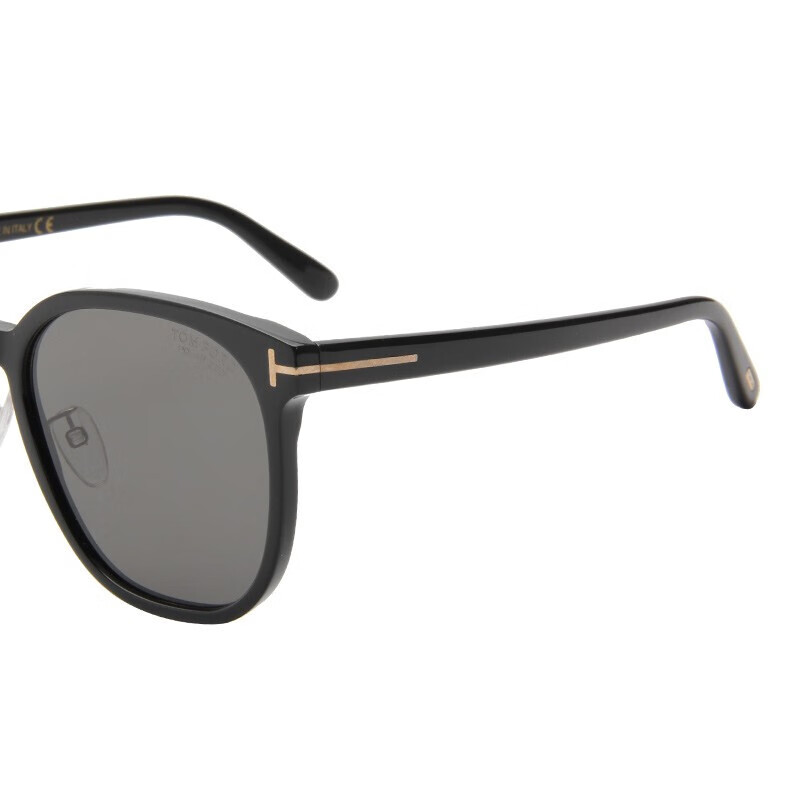 汤姆.福特(TOM FORD)男女款墨镜偏光黑色镜框灰色偏光镜片眼镜太阳镜0801 01D 59
