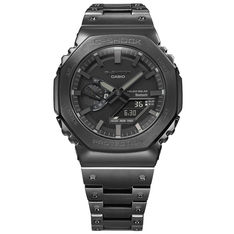 卡西欧(casio)g-shock 金属八角八神 gm-b2100系列王鹤棣同款时尚运动