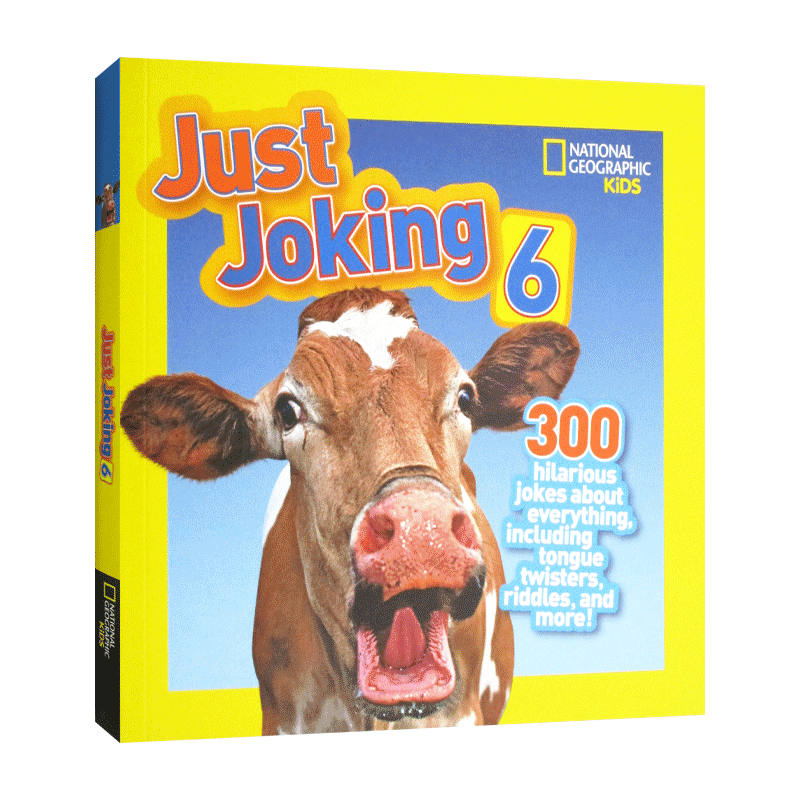 6 国家地理儿童幽默系列6 300个笑话绕口令谜语 英文版 进口英语原版