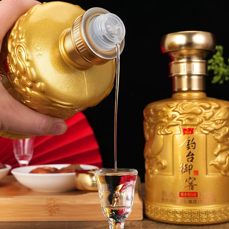 追起来(zhuiqilai)钓台御窖酒 高度白酒 酱香型 53度礼盒装 500ml*6瓶
