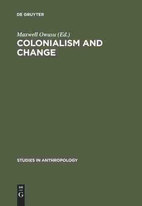 预售 按需印刷 colonialism and change