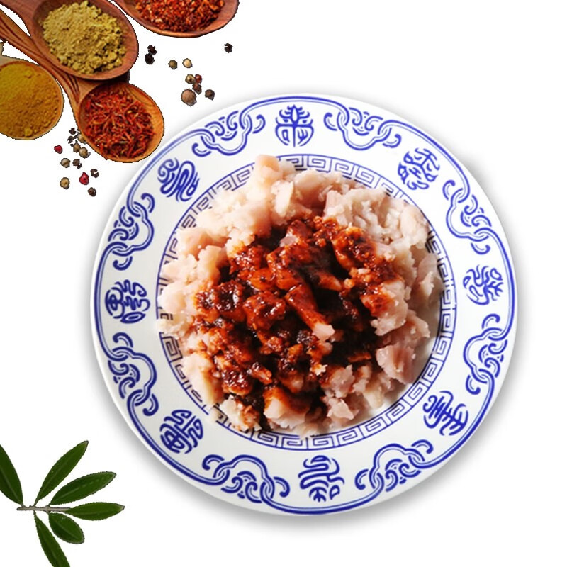 虎钢馋甘肃天水特产 荞面呱呱 开封即食天水呱呱260g*6袋【】