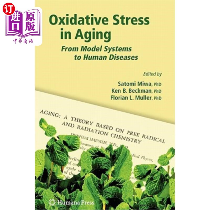 海外直订医药图书oxidative stress in aging: from model systems to