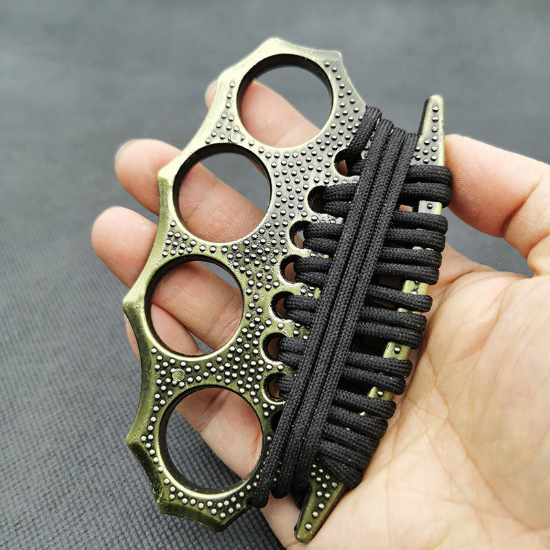 指虎防身兵器库防身用品防狼破窗器一指拳扣车载逃生器野营两指扣双四