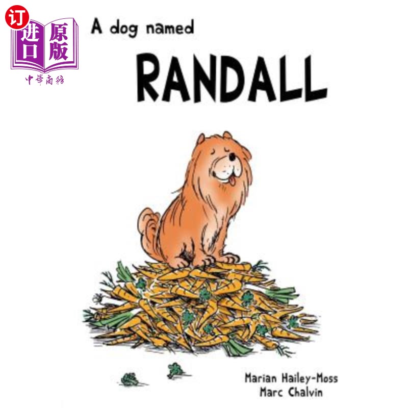 海外直订a dog named randall 一只叫兰德尔的狗