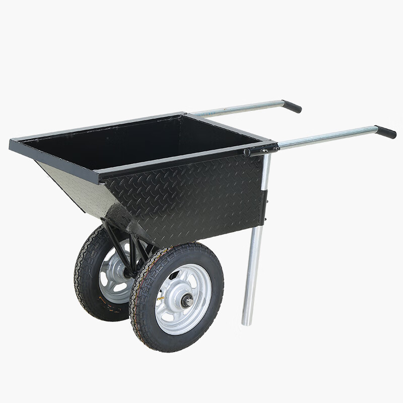 灿享建工两轮斗车手推车工地小推车拉货工程建筑板车水泥搬运劳动灰斗