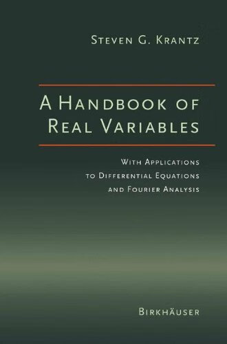 预订 A Handbook of Real Variables