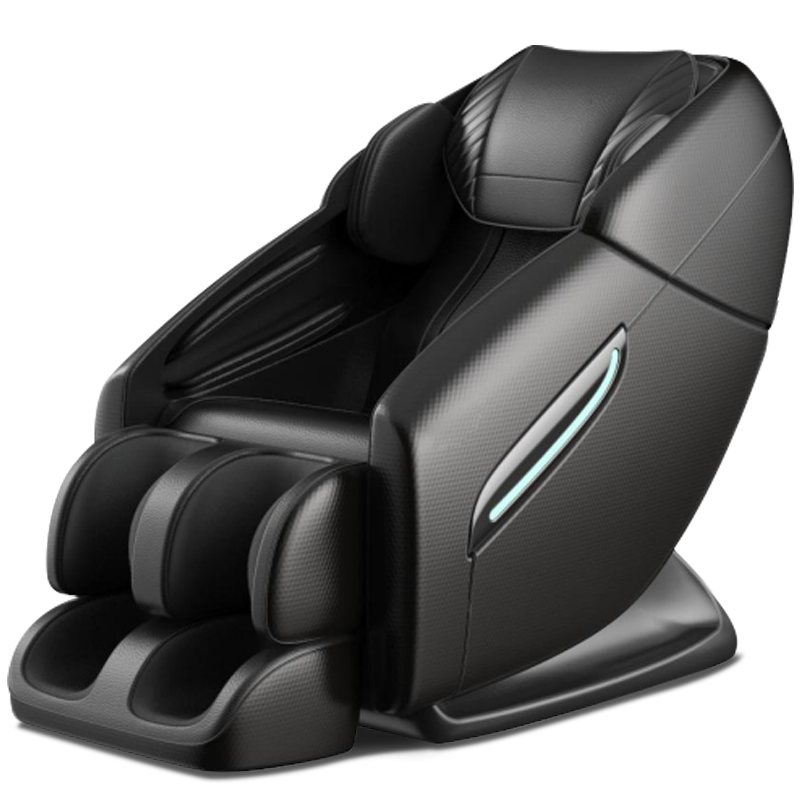 享受身心舒适：欧利华家用新款全自动按摩椅多功能太空全身豪华舱A7500曜石黑|按摩椅历史价格插件