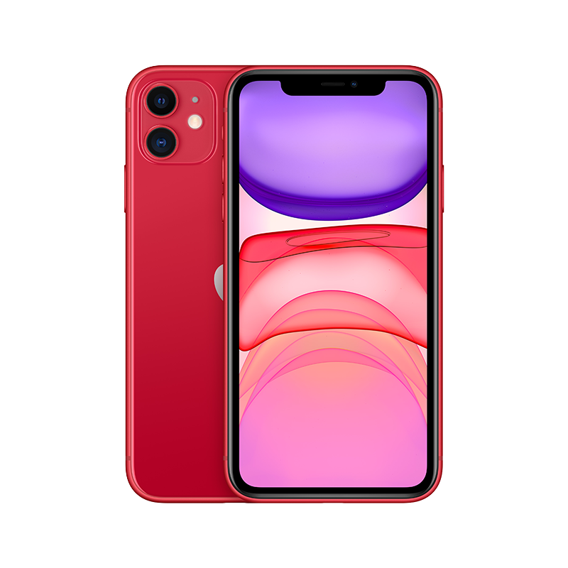 Apple iPhone 11 (A2223) 64GB 红色 移动联通电信4G手机 双卡双待