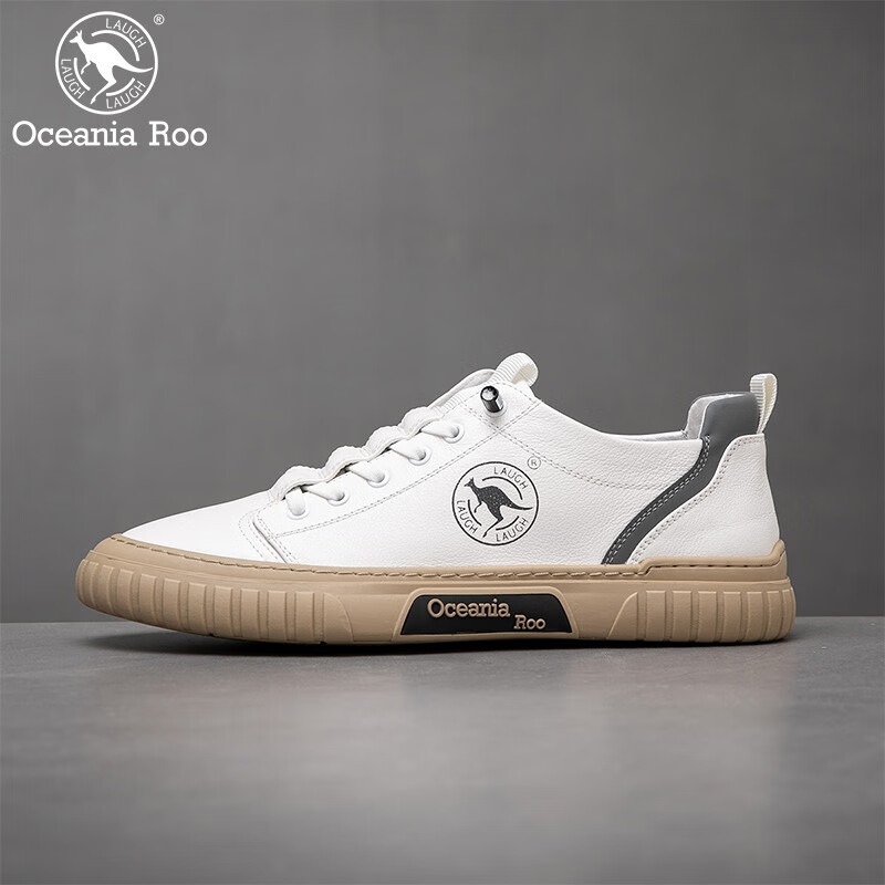大洋洲袋鼠(oceania roo)板鞋小白鞋子男鞋春夏季运动鞋滑板鞋潮流