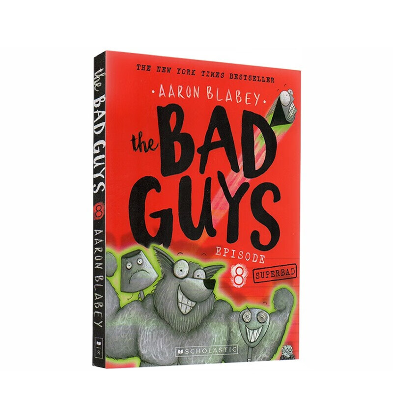 the bad guys - episode 8:superbad我是大坏蛋8 英文原版 坏蛋联盟