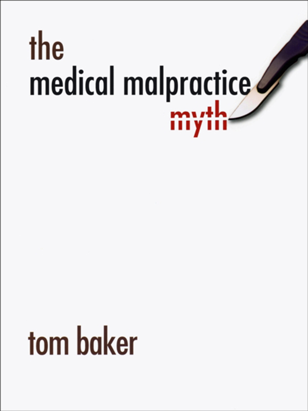 medical malpractice myth(推荐pc阅读)