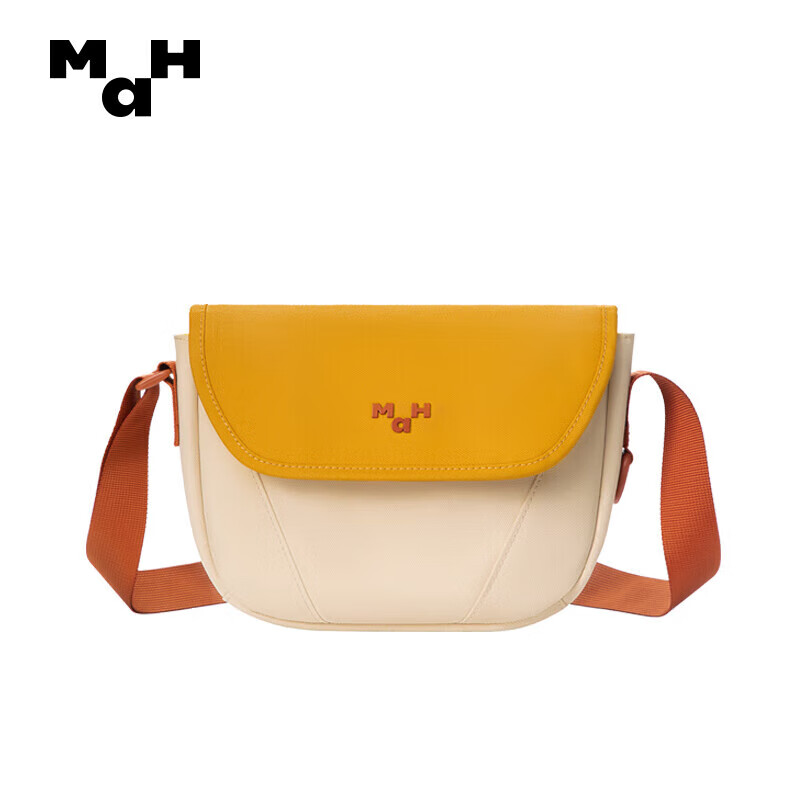 MAH2023春夏款时尚撞色斜挎小包女通勤设计马鞍包单肩包 经典配色使用感如何?