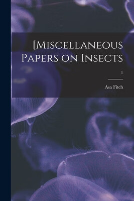 预订 [miscellaneous papers on insects; 1