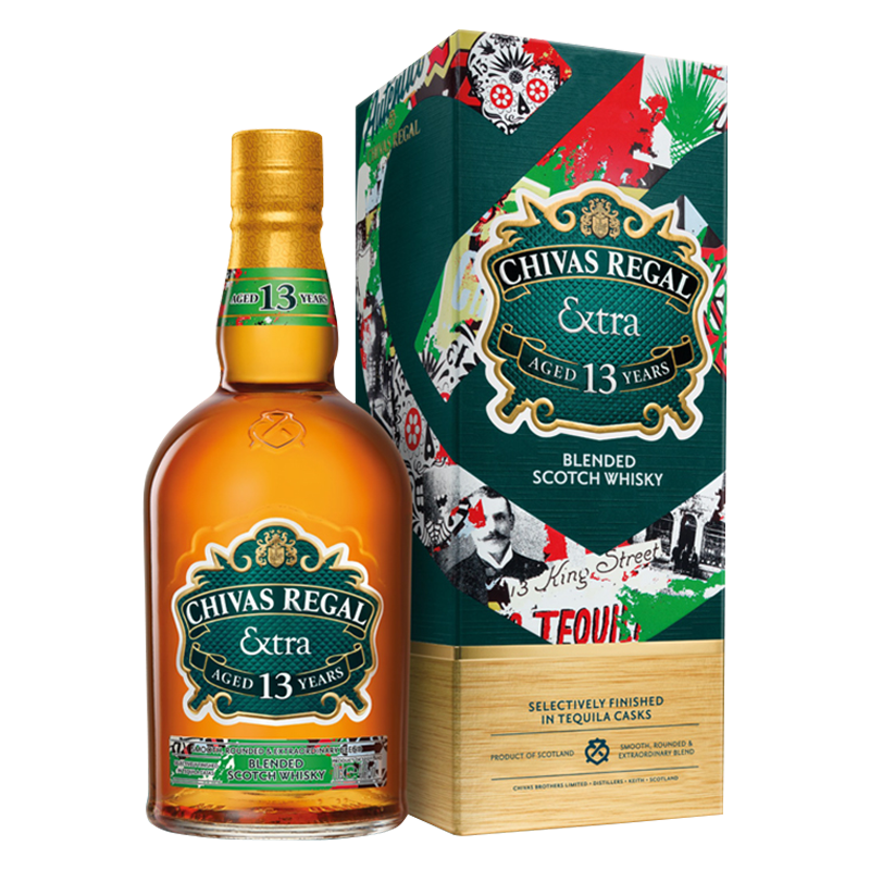 CHIVAS 芝华士 13年 苏格兰 龙舌兰桶 威士忌 40%vol 500ml