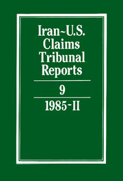 预订 Iran-U.S. Claims Tribunal Reports