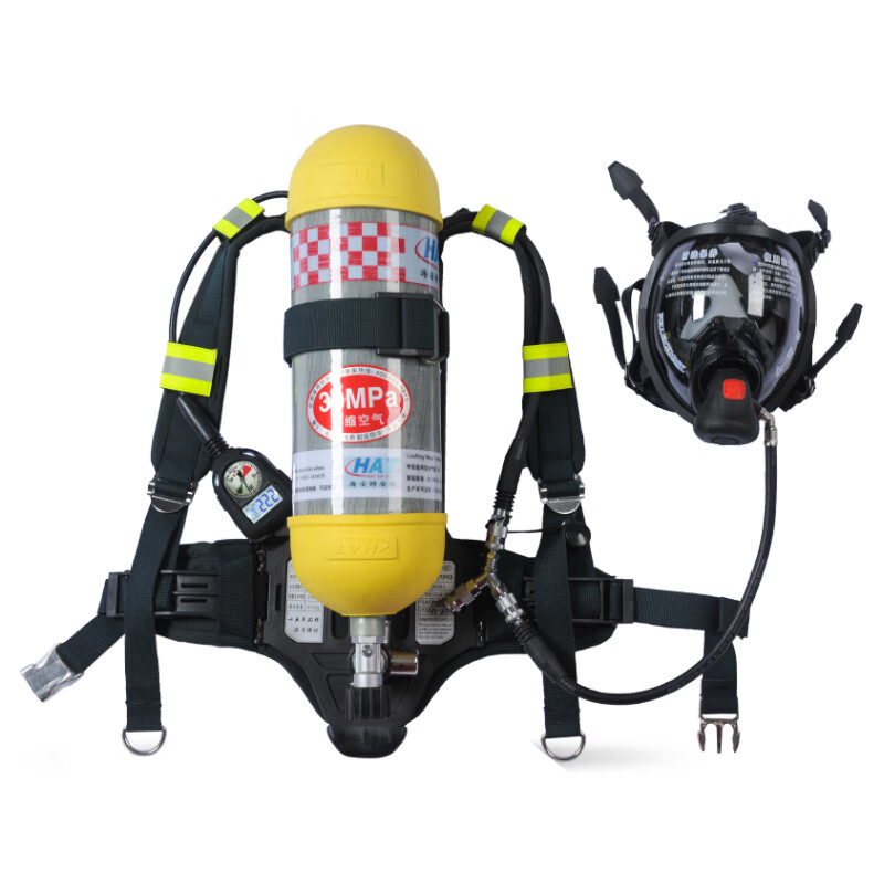 海安特HAT RHZK6.8 正压式消防空气呼吸器 3C认证防雾防眩数显压力表工业救援防护空呼 1套