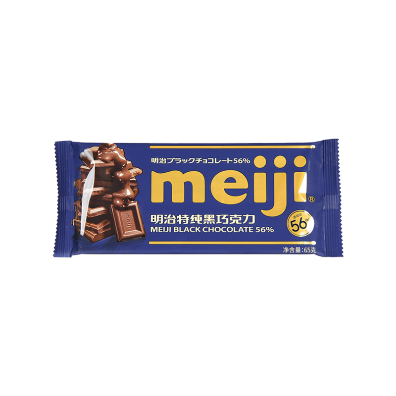 meiji 明治 特纯黑巧克力56% 65g