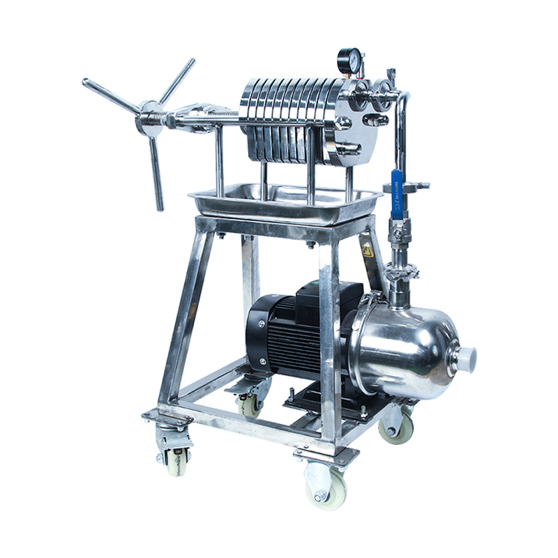 定制适用板框压滤机过滤机小型板框式全自动食用油过滤器不锈钢滤油机