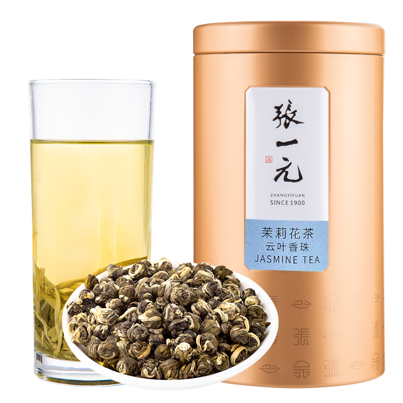 张一元特种茉莉花茶云叶香珠价格对比及评测