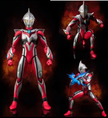 赛罗特利迦奥特曼超可动act豪华复合型人偶玩具模型 奈克赛斯【红色】