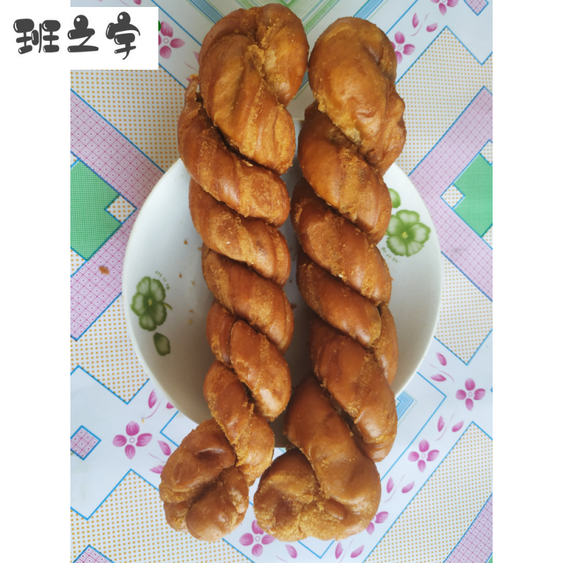 德祥隆麻花东北农家手工自制老式大麻花大豆油现炸香软零食麻花··.