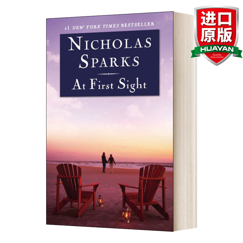 at first sight 英文原版小说 一见钟情 nicholas sparks 英文版 进口