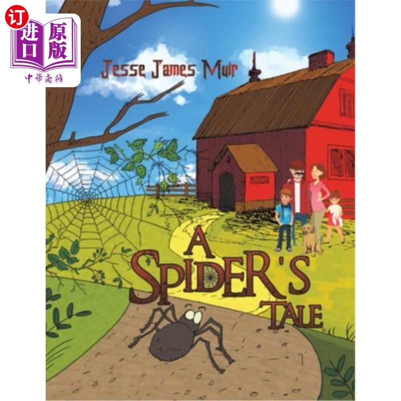 海外直订a spiders tale 一只蜘蛛的故事