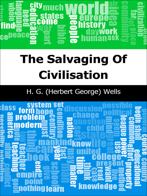 the salvaging of civilization