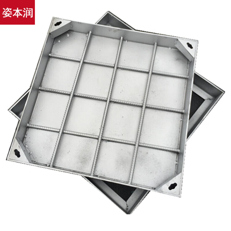 耐旅盾600*600不锈钢隐形井盖 提供不同规格型号不锈钢隐形井盖定制品