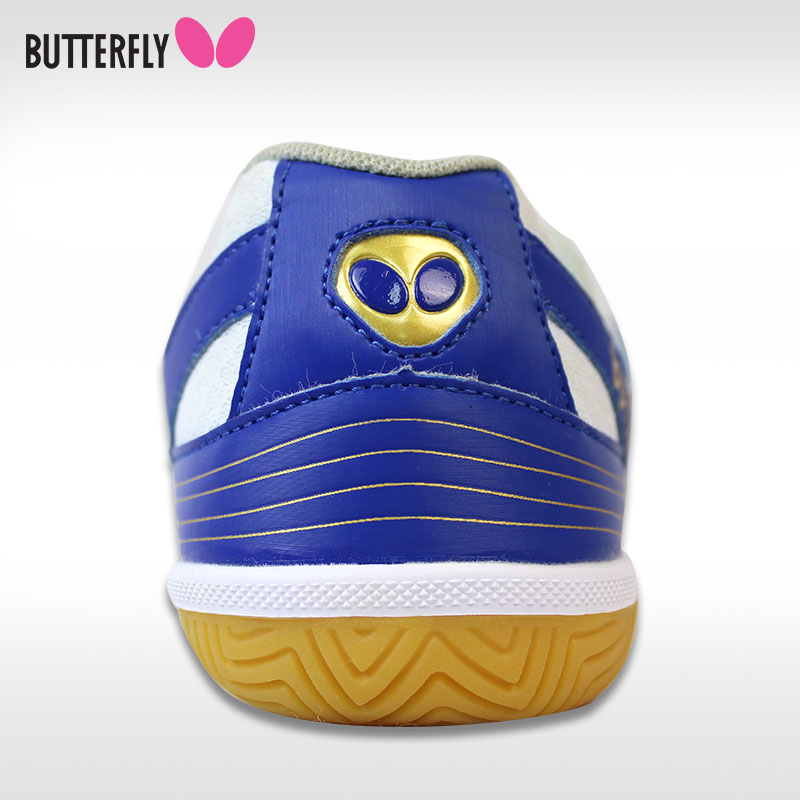 Butterfly日本蝴蝶乒乓球鞋93560牛筋男女鞋训练透气运动鞋授权专卖蓝色45