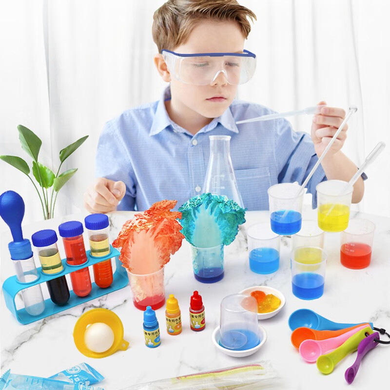 好沐音(haomuyin)化学实验套装儿童wan玩具8-12岁steam科学小实验幼儿