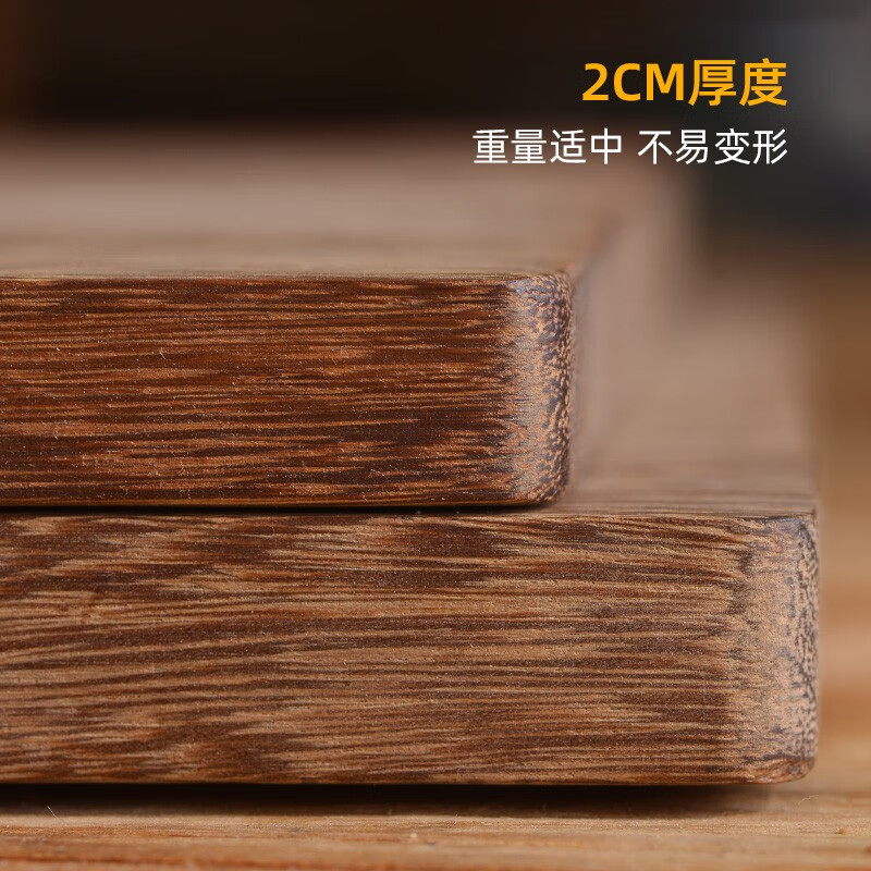 达乐丰无漆进口鸡翅木砧板 实木切菜板 案板 家用擀面板 厨房菜板 40*28*2.4CM 长方形