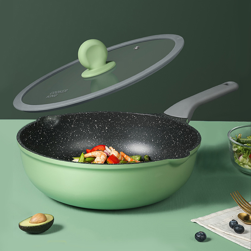 深入研究炊大皇炒锅麦饭石不粘锅真实感受咋样？分享一个月感受告知