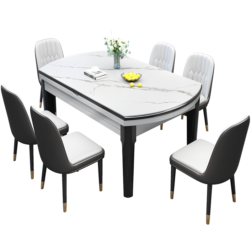 章玺岩板餐桌椅组合-价格走势、评测和购买推荐