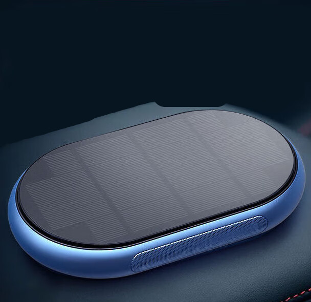 小米车载太阳能空气净化器汽车车内除异味去味消除甲醛负离子车用 尊享太阳能版【尊贵黑】 3个过滤网+车充头+香片+防滑垫