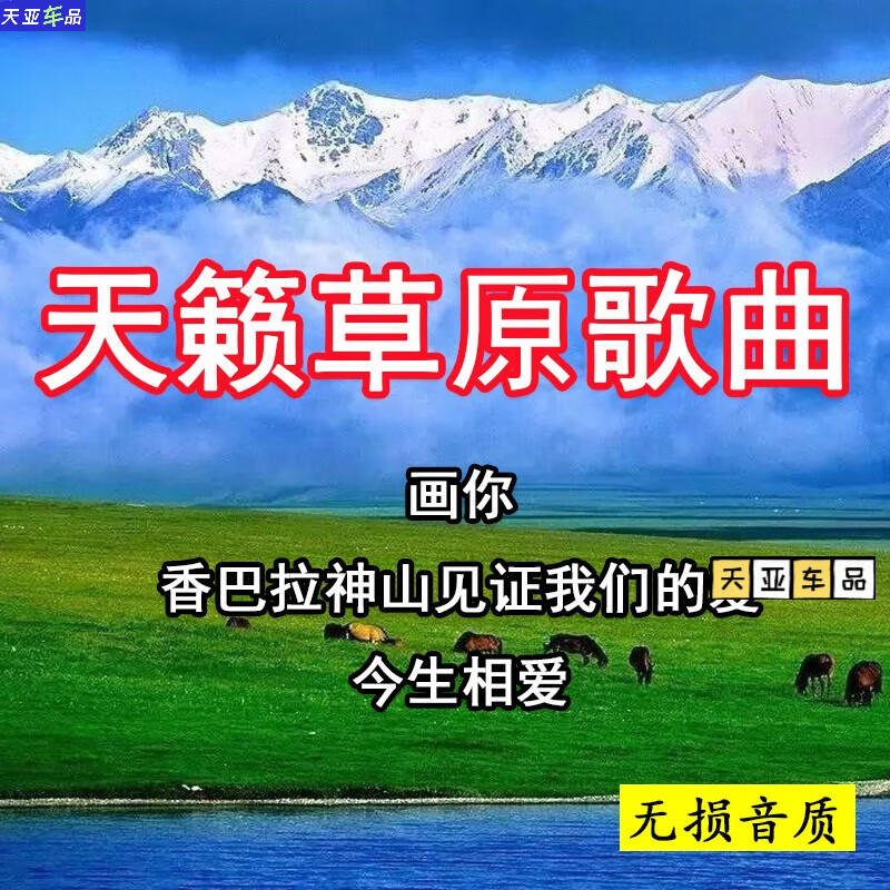 京佳乐适用于画你歌曲草原流行经典汽车用车载音乐cd光盘碟片无损歌曲