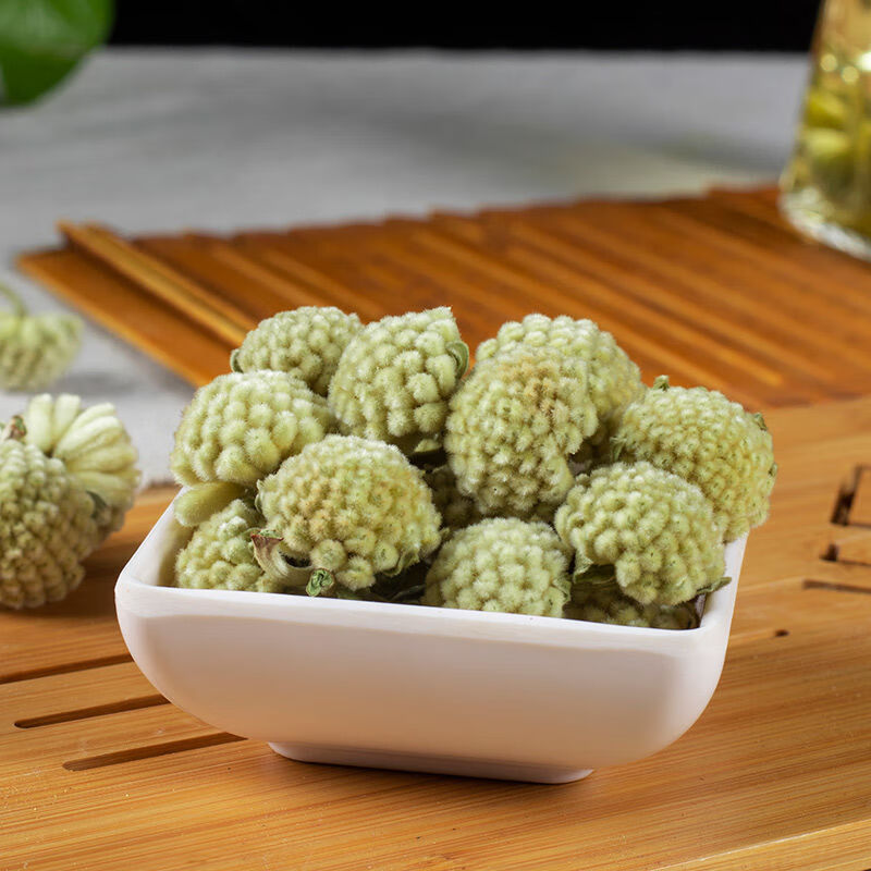 晓郁言绿萝花茶500克西藏大朵雪丽花配苦瓜片茶 绿萝花100克