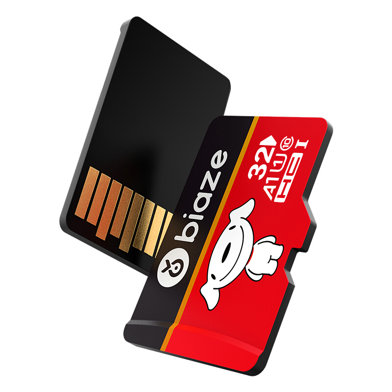 【京东JOY联名款】毕亚兹 32GB TF (MicroSD) 存储卡 U1 C10 A1 高速畅销款 行车记录仪监控手机高速内存卡