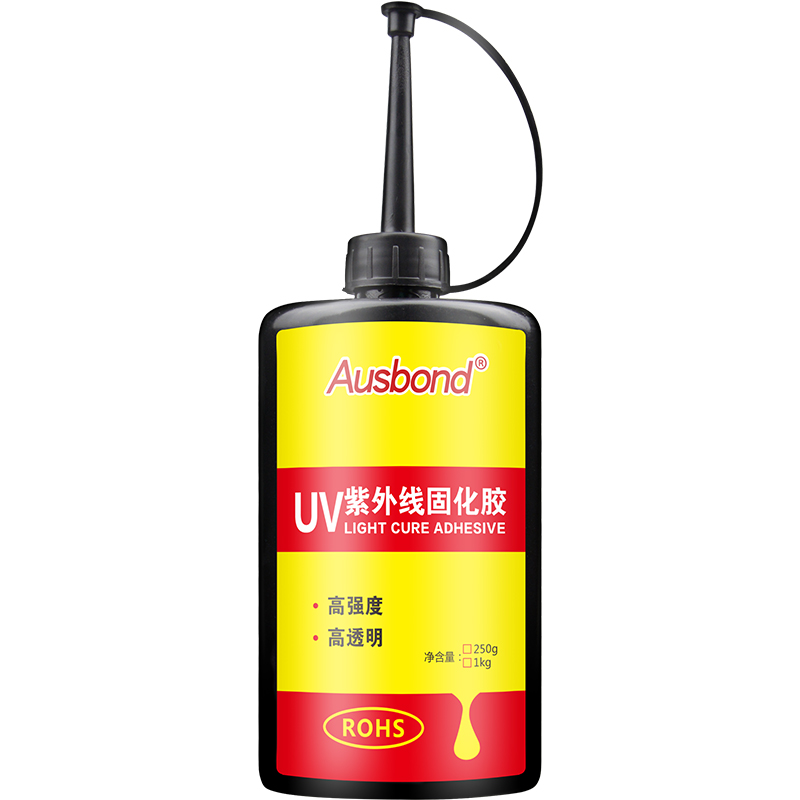 uv紫外线胶水 玻璃金属uv无影胶 无影胶水 uv胶 紫光胶 a332无影胶250