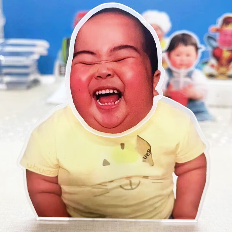 馥兰缇tatan打蛋自动摇头摆件印尼小胖蛋蛋立牌车载桌面电动摇摇乐