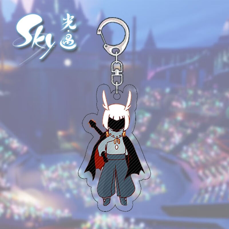 学生钥匙扣q版花环箬笠巫师书虫可爱卡通公仔立体书包挂件 白鸟【约5