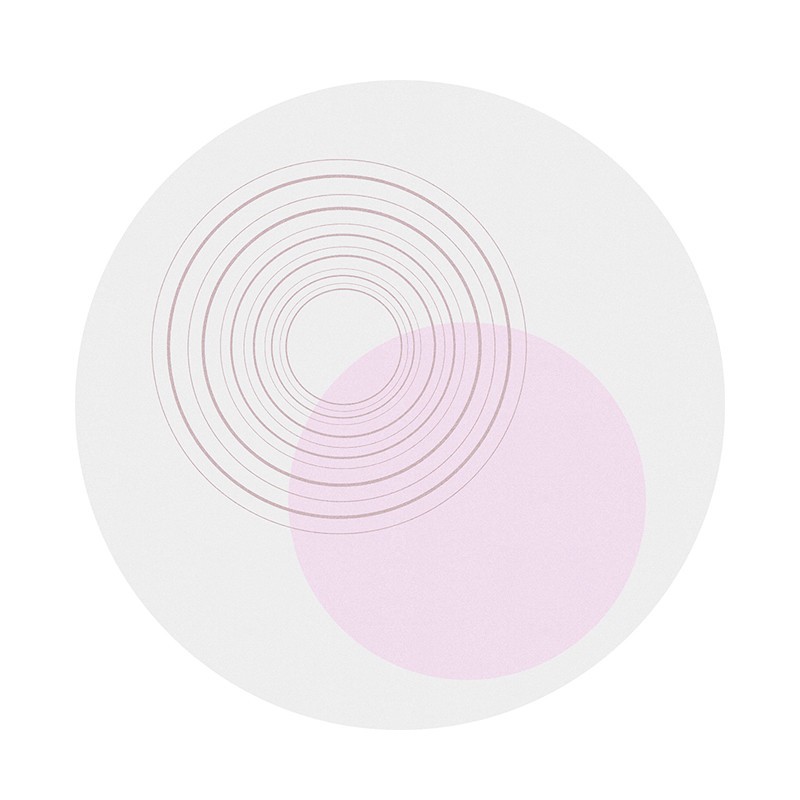 圆形地毯客厅茶几毯ins风卧室房间床边垫梳妆台椅子吊篮圆型 圆圈线条