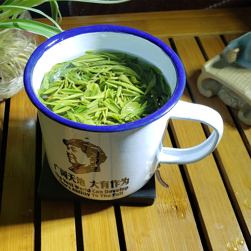 鸽妹 安徽茗茶桐城小花茶叶2021年新茶杨头茶高山云雾茶春茶味道好明前一级500g 如图