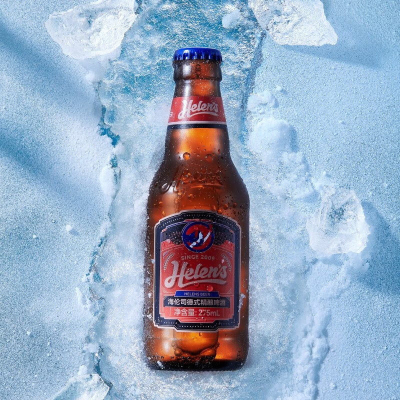 海伦司helens海伦司啤酒 德式精酿啤酒 275ml*6瓶/24瓶 麦香浓原浆