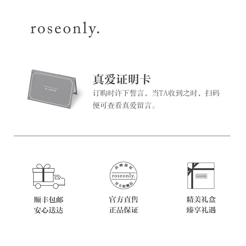 roseonly 永生花 礼盒商品图片-5